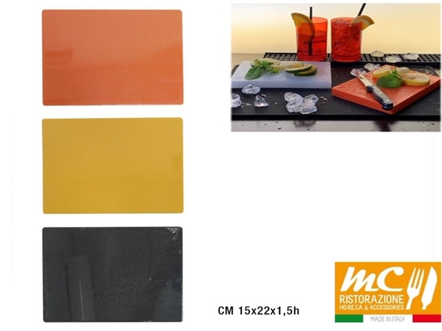 Mcm Tagliere Spritz Cm.15X22X1,5H Colori Assortiti MC Ristorazione