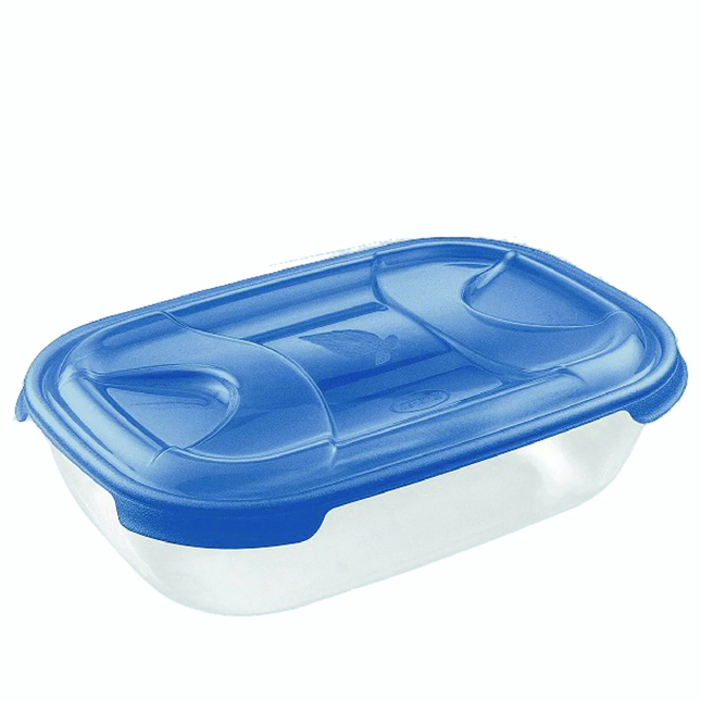 Tontarelli Frigobox Rettangolare Con Capacità Variabile E Design Nuvola Trasparente