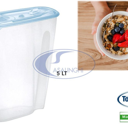 Dispenser Portacereali Lt.5 Nuvola Acqua/Trasp.-8005989203512