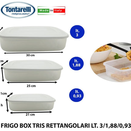 Tontarelli Frigo Box Tris: La Soluzione Completa per la Tua Cucina Organizzata - Tutto Tutto Meno Meno