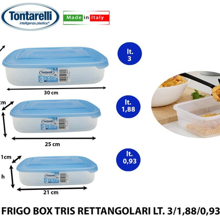 Tontarelli Frigo Box Tris: La Soluzione Completa per la Tua Cucina Organizzata - Tutto Tutto Meno Meno