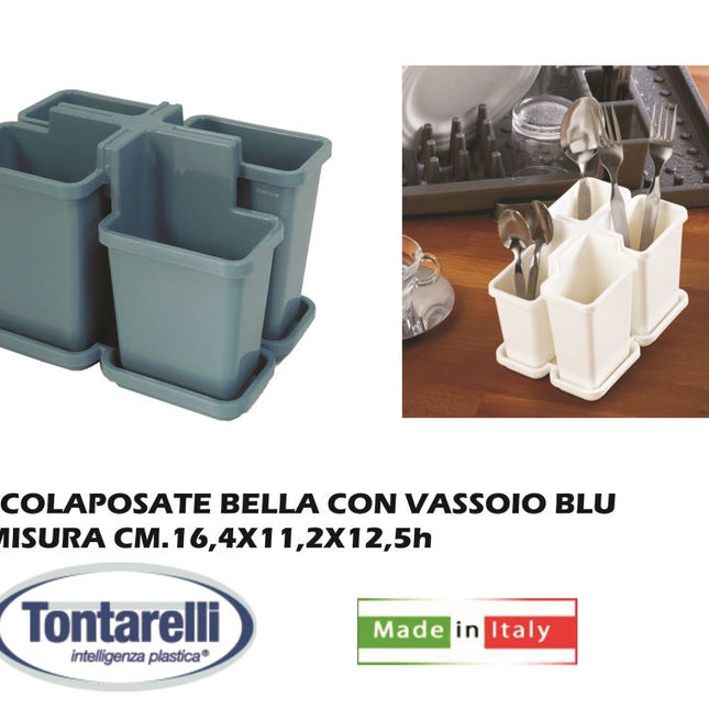 Scolaposate Bella Con Vassoio Blu-8009404239605