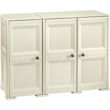 Armadio 3 Ante Cm.118X43X85,5H Angora