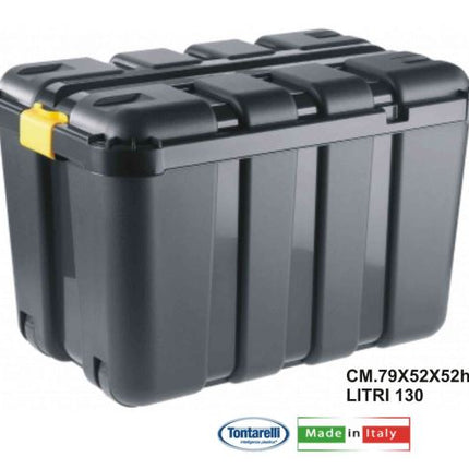Storage Box Boxone Lt.130 Cm.79X52X52H Nero Ambra