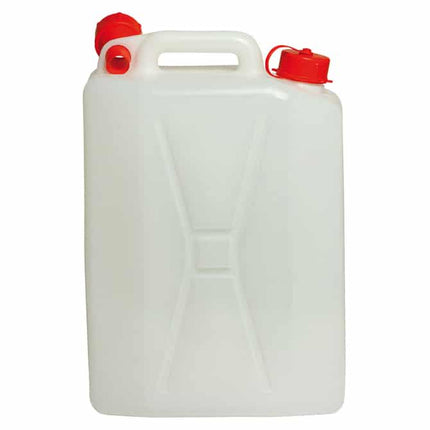 Tanica per Alimenti con Beccuccio, Polietilene Food Grade, Made in Italy, Diverse Capacità 15L Nuova Plastica Adriatica