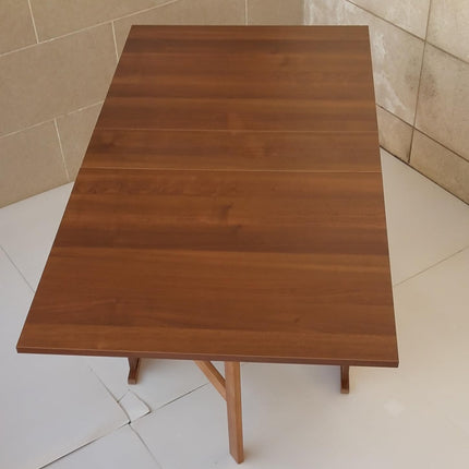 Tavolo Pieghevole Susanna Legno Cucina Pranzo Salvaspazio Monolocale 75 × 140 cm