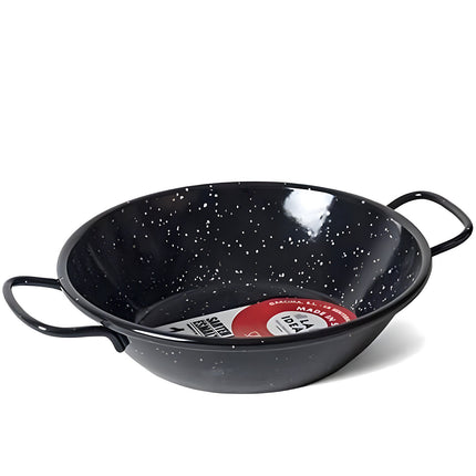 Ilsa Tegame Fonda Con 2 Manici Garcima In Acciaio Carbonio Smaltato Horeca Cucina Ilsa