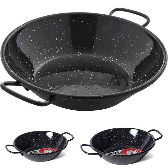 Ilsa Tegame Fonda Con 2 Manici Garcima In Acciaio Carbonio Smaltato Horeca Cucina