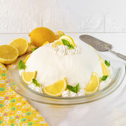 Teglia Parrozzo Stampo Zuccotto Forma Semisfera Alluminio Delizia al Limone