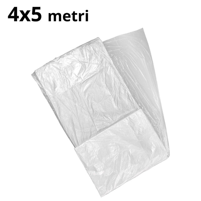 Telo Copritutto Copri Auto Coperta Automobile Tinteggiare Plastica Trasparente