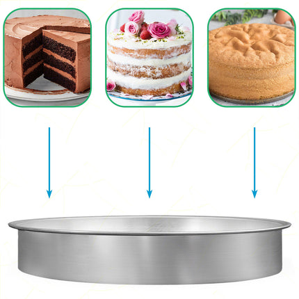 Liotti Tortiera Dritta Alluminio Torta Americana Cheesecake Dolci Oggettistica Liotti