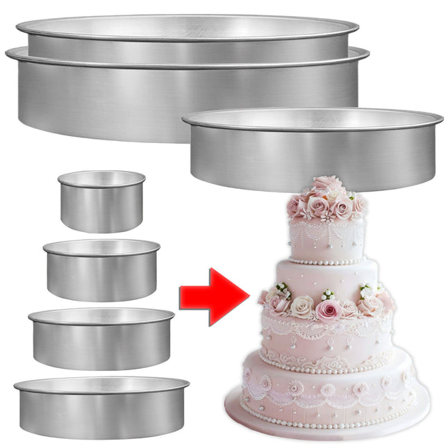 Liotti Tortiera Dritta Alluminio Torta Americana Cheesecake Dolci