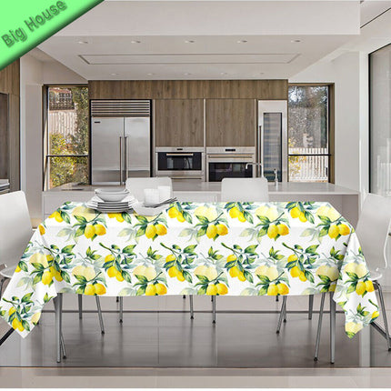 Gemitek Tovaglia Plastificata Rettangolare Felpata Pvc Decoro Assortito Impermeabile