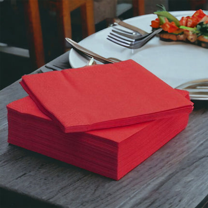 Carind Tovaglioli Cocktail: 100 Pezzi, 24X24Cm, 2 Veli, Colorati (Napkin)