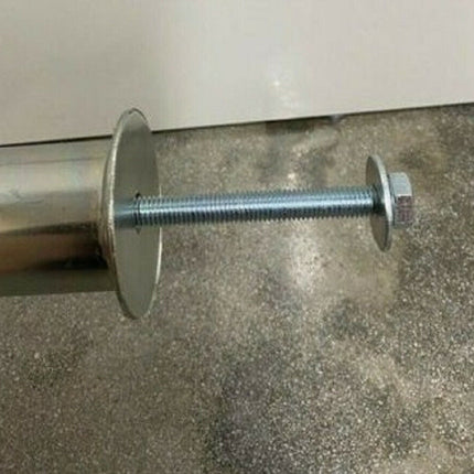 Tubo In Acciaio Zincato Per Base Ombrellone In Graniglia Ø Interno 42-52-62 Mm