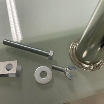 Tubo In Acciaio Zincato Per Base Ombrellone In Graniglia Ø Interno 42-52-62 Mm