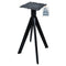 BASE PIRAMIDE METALLO NERO FOUR DM600 QUATTRO GAMBE Urbostyle