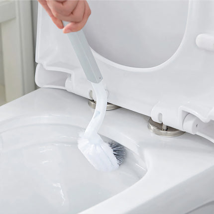 Set Igiene Bagno 3-in-1 Salvaspazio: Pattumiera WC con Scopino Integrato e Dispenser Sacchetti – Dimensioni Compatte (19x11x41cm) D&D Casalinghi