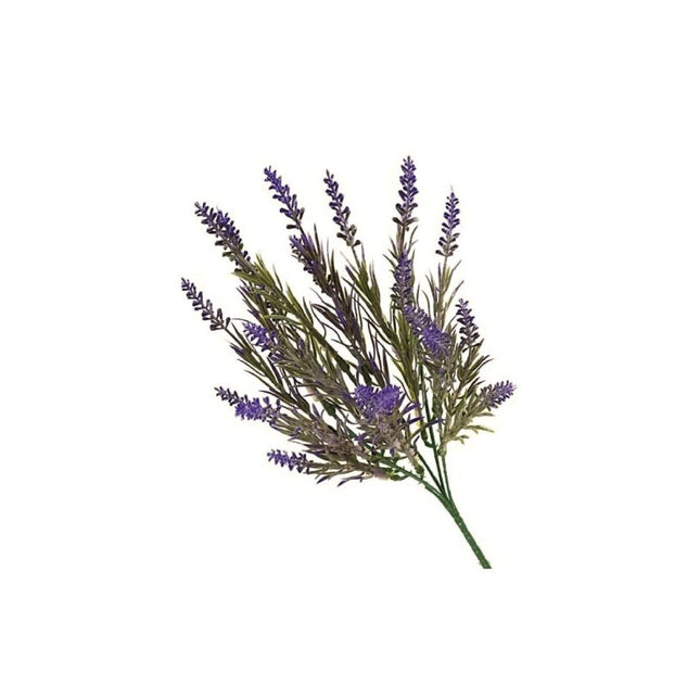Fiore Artificiale Bouquet Lavanda con Fiori Mini 33 cm | Mazzo Decorativo Finto per Vaso e Arredo Casa Lovimport srl