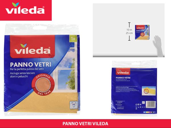 Panno Vetri Cm.40X36 Vileda