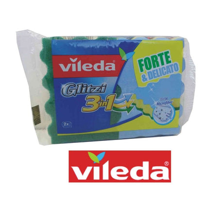 Spugna Glitzi 3 In 1 Set 2 Pz. Vileda