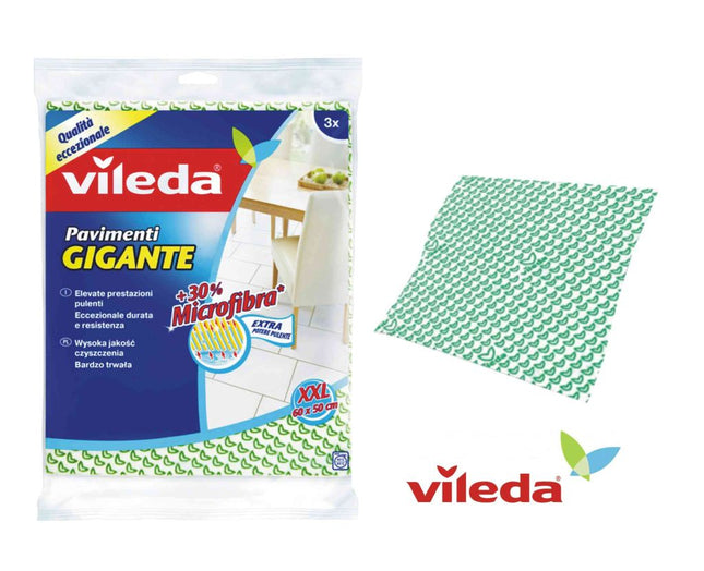 Panno Pavimenti Gigante Set 3 Pz. Vileda Vileda