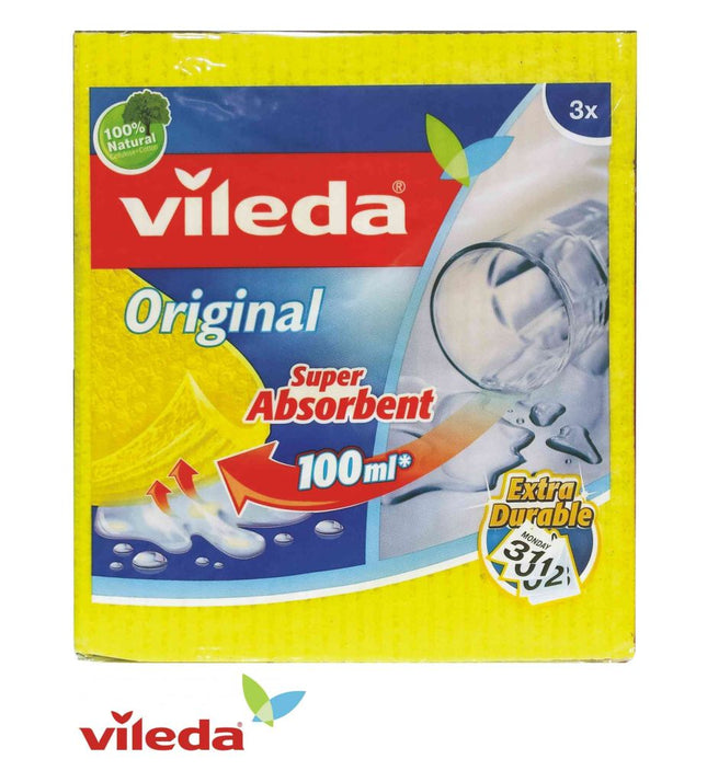 Panno Spugna Set 3 Pz. Vileda Vileda