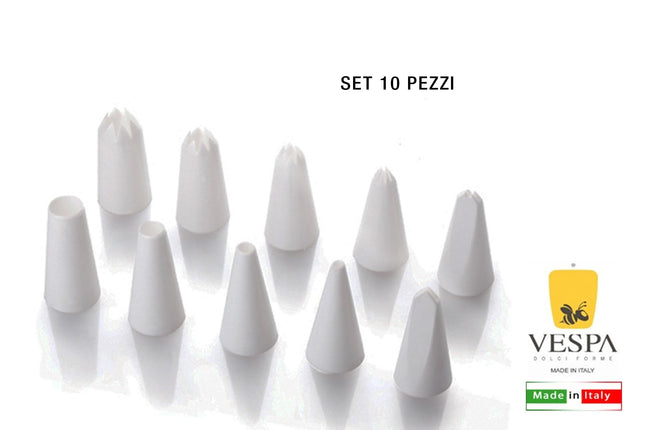 Beccucci Per Sac A Poche Lisci/Frisati Confezione 10 Pezzi Vespa