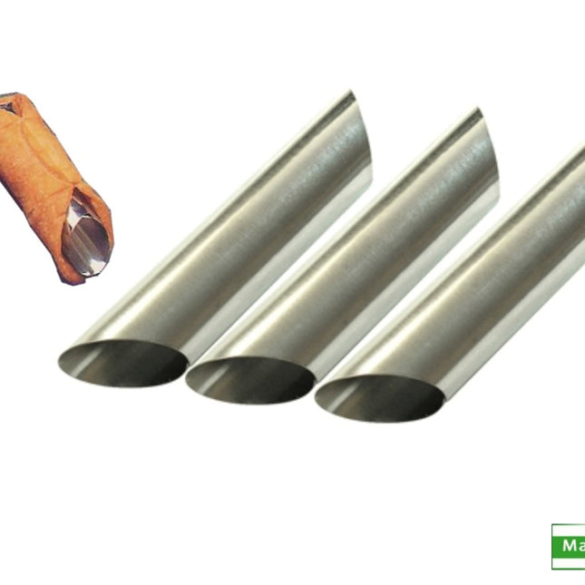 Forma Cannolo Sgusciato Conf.3 Pz. Cm.12
