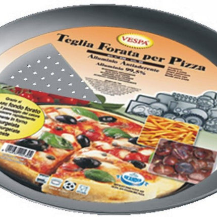 Teglia Forata X Pizza Cm. 34,5X2