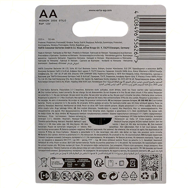 Superlife Zinco Stilo Aa Lr06 Conf. 4 Pz.
