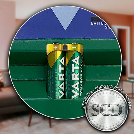 Batt. Ricar. Ministilo Aaa Hr03 800Mah Cf.2 Pz.