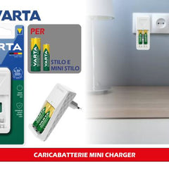 Caricabatterie Mini Charger Varta