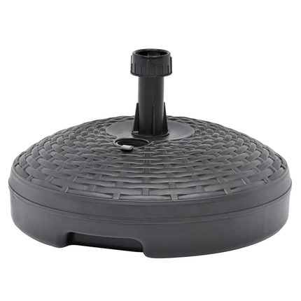 Base Per Ombrellone Mare Giardino Plastica Da Riempire 17 Lt. Grande Ø 45×10 Cm