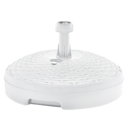 Base Per Ombrellone Mare Giardino Plastica Da Riempire 17 Lt. Grande Ø 45×10 Cm