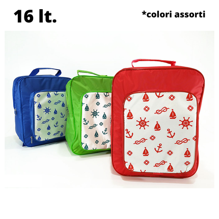 Borsa Frigo Termica Grande Portabottiglia Zaino Ermetico Viaggio Mare Montagna