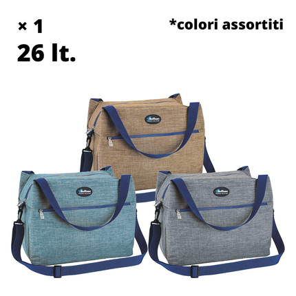Borsa Termica Zaino Frigo Ermetico Da Spiaggia Mare Montagna 8 A 26 Lt. Grande