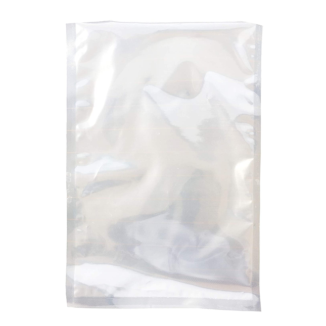 Buste Lisce Ermetiche Sacchetti Sottovuoto Per Alimenti Macchina A Campana 100Pz 16 × 24 cm Orved