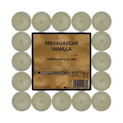Candele Tea Light Profumate Set da 25/50/75 Pezzi, Atmosfera Elegante Rilassante