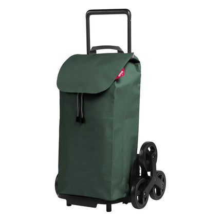 Gimi Carrello Spesa Saliscale Xxl Tris Trolley Shopping 3 Ruote 52L Pieghevole