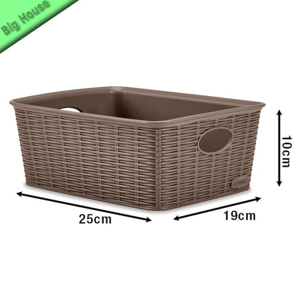 Cestino Contenitore Per Vestiti Panni Elegance M High Ordinati Guardaroba Cesta