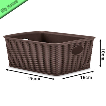 Cestino Contenitore Per Vestiti Panni Elegance M High Ordinati Guardaroba Cesta