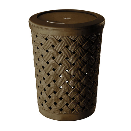 Cestino Gettacarta Arianna Cm.25,6X32,3H Wenge' Tontarelli