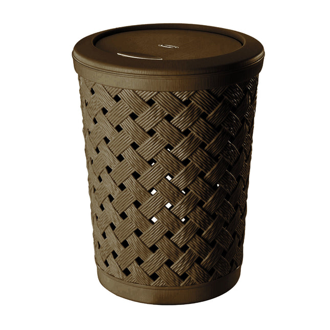 Cestino Gettacarta Arianna Cm.25,6X32,3H Wenge' Tontarelli