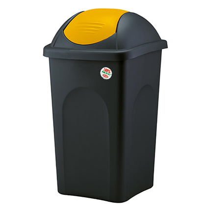 Cestino Raccolta Differenziata Pattumiera Basculante Secchio Spazzatura 30/60 L giallo 60L Stefanplast