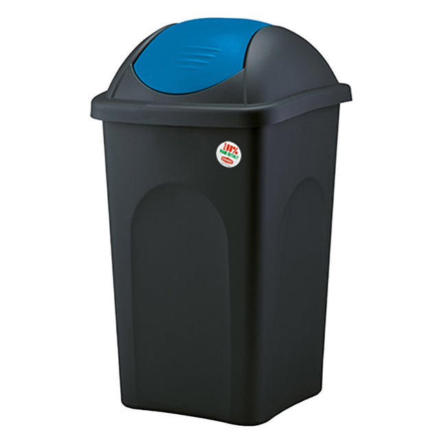 Cestino Raccolta Differenziata Pattumiera Basculante Secchio Spazzatura 30/60 L Blu Stefanplast