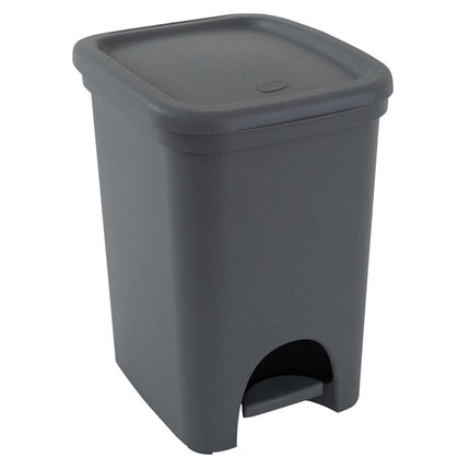 Belli & Forti Cestino Da Scrivania 18L Pattumiera A Pedale Grande Colorato Spazzatura Cucina