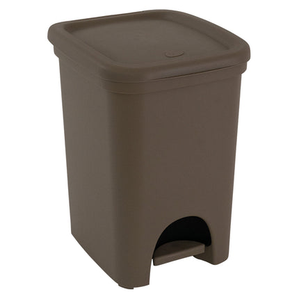 Belli & Forti Cestino Da Scrivania 18L Pattumiera A Pedale Grande Colorato Spazzatura Cucina