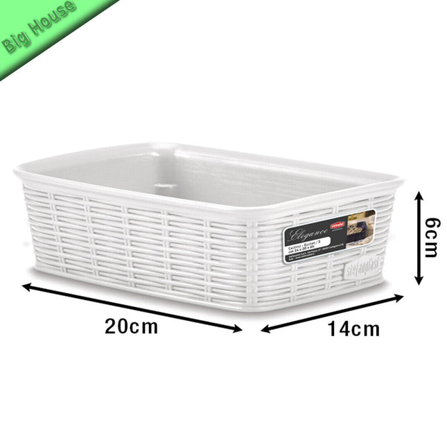 Cestino Per Armadio Ripostiglio Vestiti Guardaroba Elegance S Bianco Stefanplast Bianco Stefanplast