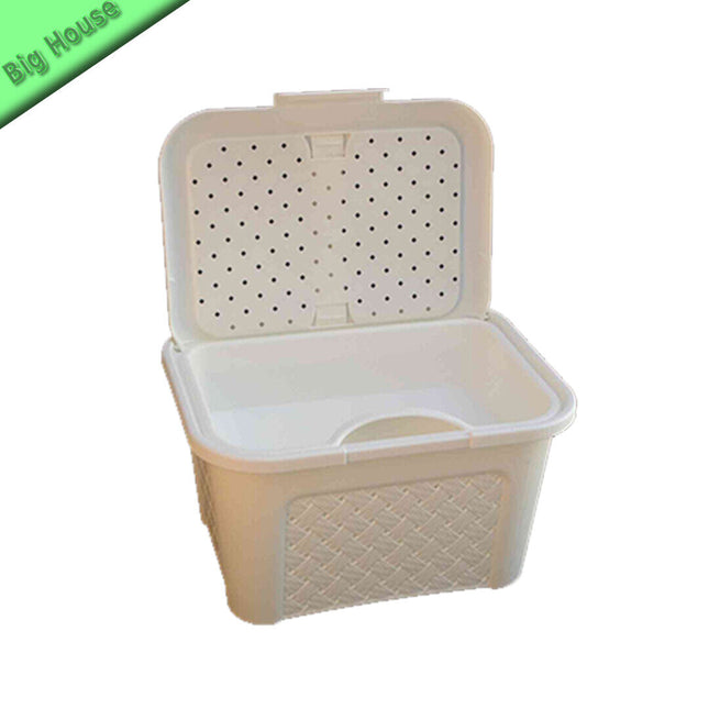 Cofanetto Beauty Arianna Per Trucchi Donna Gioielli Da Bagno Bauletto 28X22X17Cm Bianco Tontarelli